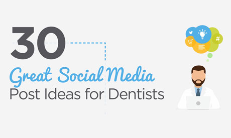 30 Great Social Media Ideas for Dentists Infographic