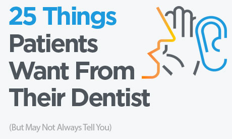 25 Things Patients Want from Their Dentist
